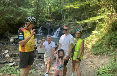 2025-08-15- Rowerowy Potok Luboński z bajkową osadą i Wodospadem Zakochanych