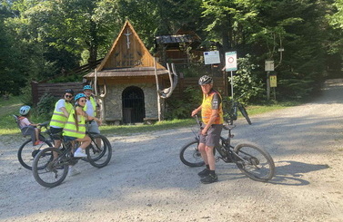 2025-08-15- Rowerowy Potok Luboński z bajkową osadą i Wodospadem Zakochanych