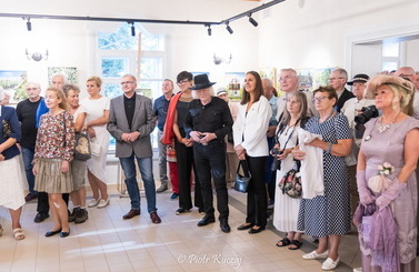 2025-08-28- Wernisaż wystawy Kazimierza Starmacha w Galerii "Pod Aniołem"