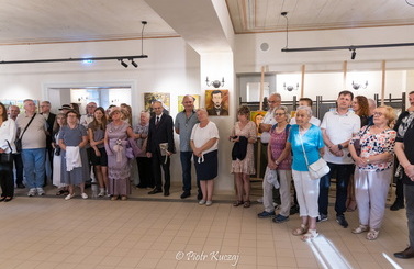 2025-08-28- Wernisaż wystawy Kazimierza Starmacha w Galerii "Pod Aniołem"