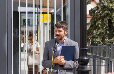 2025-08-29- Pociągi wracają do Rabki-Zdroju! Briefing prasowy na stacji kolejowej w Rabce-Zdroju