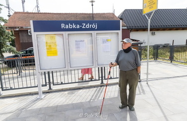 2025-08-29- Pociągi wracają do Rabki-Zdroju! Briefing prasowy na stacji kolejowej w Rabce-Zdroju