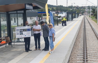 2025-08-29- Pociągi wracają do Rabki-Zdroju! Briefing prasowy na stacji kolejowej w Rabce-Zdroju