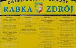 Zdjęcie do Nowe tablice z rozkładami jazdy bus&oacute;w w Rabce-Zdroju...