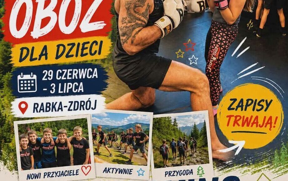Zdjęcie do Wakacje pełne przyg&oacute;d, aktywności i dobrej zabawy w Rabce-Zdroju