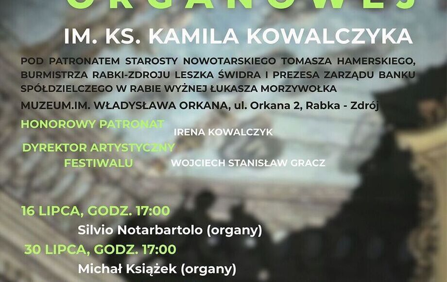 Zdjęcie do XXII Międzynarodowy Festiwal Muzyki Organowej im. ks. Kamila...