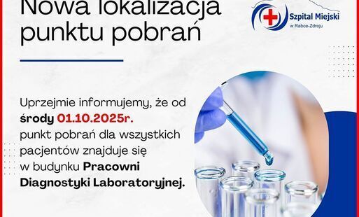Zdjęcie do Nowa lokalizacja punktu pobrań