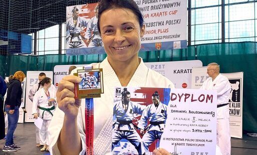 Zdjęcie do Rabczanka Dominika Bolechowska mistrzynią Polski w karate tradycyjnym!