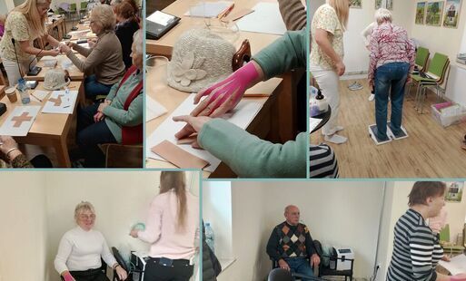Zdjęcie do Zdrowy senior - pierwsze warsztaty fizjoterapeutyczne w ramach projektu