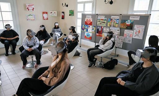 Zdjęcie do Wirtualna podr&oacute;ż przez dzieje Polski. Akademia Immersji ponownie zachwyciła mieszkańc&oacute;w Rabki-Zdroju