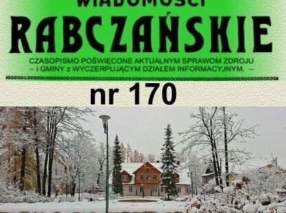 Zdjęcie do CLXX numer "Wiadomości Rabczańskich" już w kioskach!