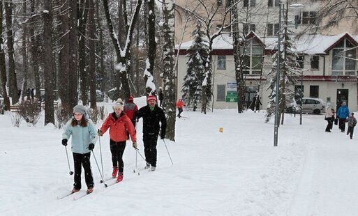 Zdjęcie do Na bieg&oacute;wki to tylko do Parku Zdrojowego