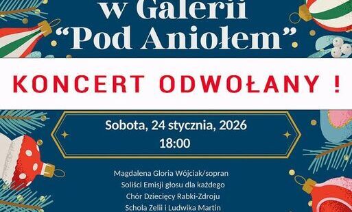 Zdjęcie do Kolędowanie w Galerii &bdquo;Pod Aniołem&rdquo; &ndash; koncert odwołany