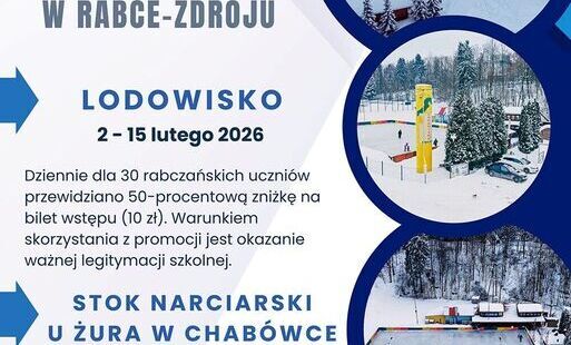 Zdjęcie do Ferie zimowe pełne energii, pasji i dobrej zabawy w Rabce-Zdroju