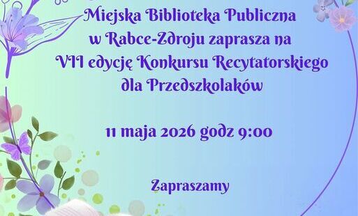 Zdjęcie do VII Edycja Konkursu Recytatorskiego dla Przedszkolak&oacute;w - zaproszenie