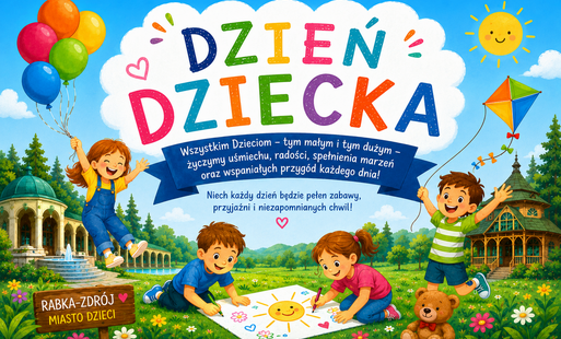 Zdjęcie do   Burmistrz Rabki-Zdroju z życzeniami dla najmłodszych mieszkańc&oacute;w