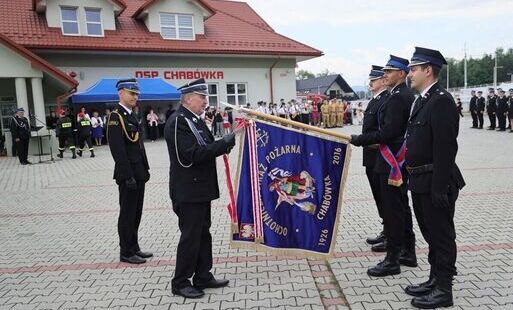 Zdjęcie do OSP Chab&oacute;wka świętowała jubileusz 100-lecia i wejście do Krajowego Systemu Ratowniczo-Gaśniczego