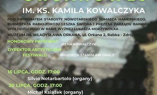 Zdjęcie do XXII Międzynarodowy Festiwal Muzyki Organowej im. ks. Kamila Kowalczyka