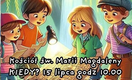 Zdjęcie do Wyprawa Tobiasza - rodzinna gra terenowa przy kościele św. Marii Magdaleny