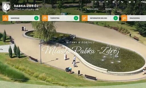 Zdjęcie do Oficjalny portal Rabki-Zdroju przekroczył milion użytkownik&oacute;w. www.rabka.pl skutecznie promuje miasto i lokalne firmy