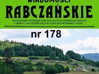 Zdjęcie do CLXXVIII nr "Wiadomości Rabczańskich" od jutra w kioskach!