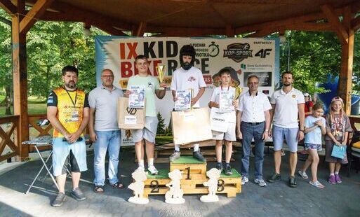 Zdjęcie do IX Kid Bike Race o I Puchar Rabczańskiego Zdrowotka. Park Zdrojowy zn&oacute;w należał do młodych kolarzy
