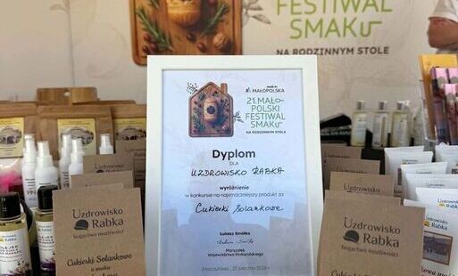 Zdjęcie do Cukierki solankowe z Rabki-Zdroju nagrodzone na Małopolskim Festiwalu Smaku