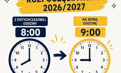 Zdjęcie do Zmiana godziny rozpoczęcia roku szkolnego w &bdquo;Romerze&rdquo;