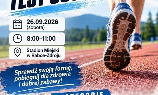 Zdjęcie do Test Coopera w Rabce-Zdroju. 12 minut, by sprawdzić swoją kondycję