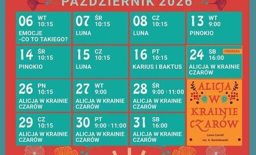 Zdjęcie do Październik w Teatrze Lalek &bdquo;Rabcio&rdquo;. Premiera &bdquo;Alicja w Krainie Czar&oacute;w&rdquo; i bogaty repertuar