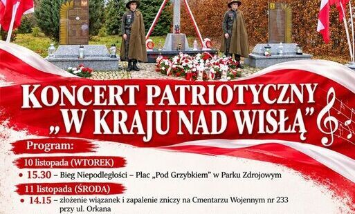 Zdjęcie do Rabka-Zdr&oacute;j uczci 108. rocznicę Odzyskania Niepodległości. Bieg Niepodległości, uroczysta Msza Święta, wojskowa groch&oacute;wka i koncert &bdquo;W kraju nad Wisłą&rdquo;