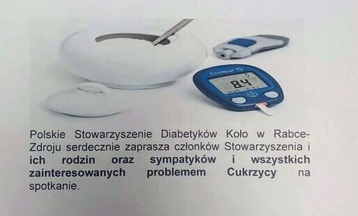 Zdjęcie do Razem przeciw cukrzycy - ważne spotkanie w Rabce-Zdroju