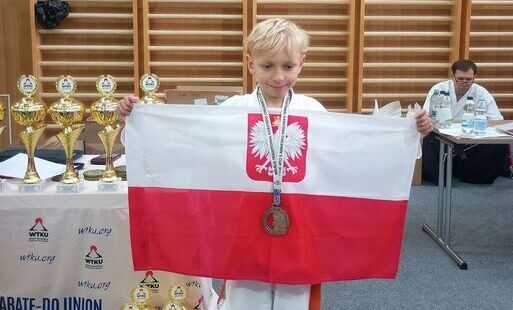Zdjęcie do Igor Chorąży z Rabki-Zdroju trzeci na świecie! Wielki sukces młodego karateki w Chorwacji