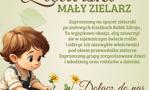 Zdjęcie do Spacer Zielarski dla najmłodszych w Rabce-Zdroju